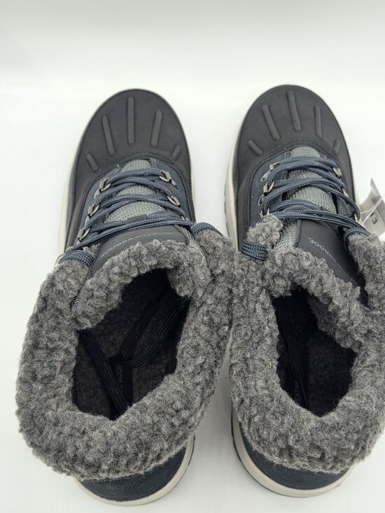 Weatherproof Mens Landon Sneaker Boots Size 13 Gray Lined Suede Memory Foam Shoe main image 7